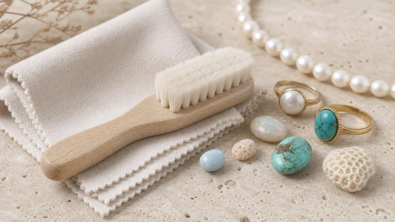 Safe Cleaning Methods for Porous Gemstones and Pearls