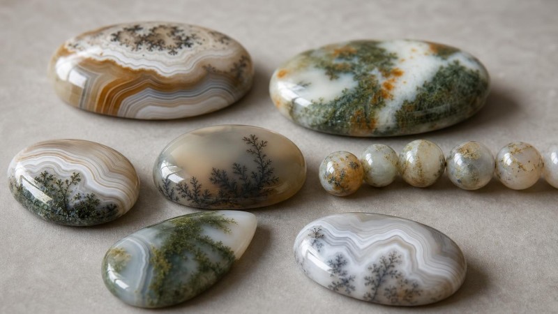 Understanding Agate: Banded, Moss, and Dendritic Varieties
