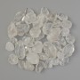 Rock Crystal Tumbled Stone, 20×13 mm (±), 100 g pack