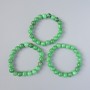 Chrysoprase Bracelet (Pressed) Smooth Bead, Diameter 10mm, Length 18cm (Stretch)