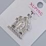Кулон "Ікона" Xuping, діаметр 25х20мм+-, довжина 30мм+- родій