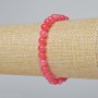 Tourmaline Bracelet (Synthetic) Smooth Beads, 6mm Diameter, 18cm Length (Stretch)