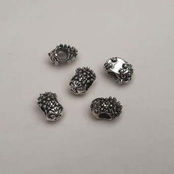 Bead 'Hedgehog' 12.5×9.5 mm for Jewelry