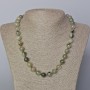 Phantom Quartz Necklace with Rutile