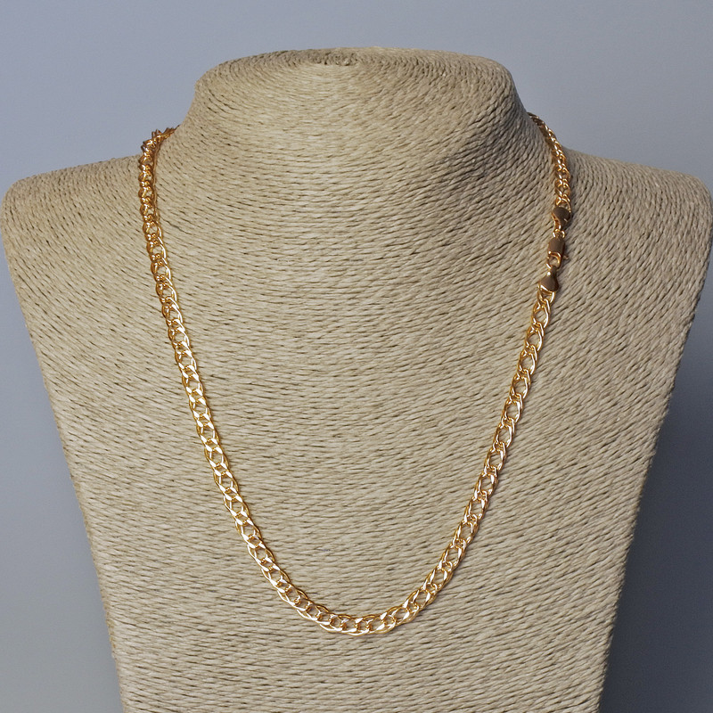 Xuping 18K Gold Plated Chain, thickness 5, 1mm +/-, length 50cm+