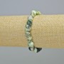 Valite natural stone faceted bracelet, 10 mm diameter ± (stretch), length 18 cm+