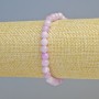 Kunzite Bracelet (Synthetic) Smooth Beads, 6 mm Diameter ± (Stretch), Length 18 cm+