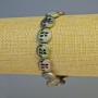 Hematite Bracelet Matte Chameleon