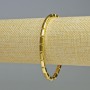 Gold Rectangular Hematite Bracelet