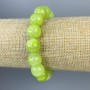 Onyx Bracelet with Smooth Beads 12mm, Length 18cm, Stretch