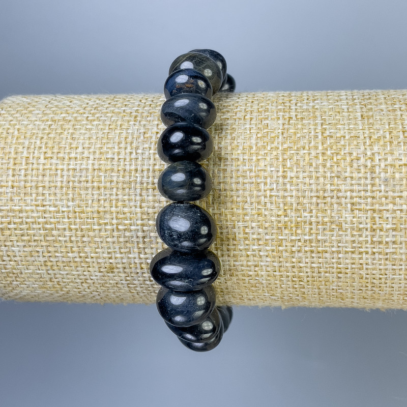 Faceted Hawk's Eye Bracelet