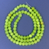 Onyx Beads, Smooth Round Bead, Diameter 4–5 mm, Length 40 cm on Thread