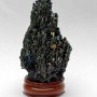 Unpolished interior decorative Chalcopyrite on Stand 46x24mm+