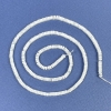 Kakholong Beads Square Rondel 2.5×1 mm on a Thread, Length 39 cm+