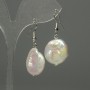 Baroque Pearl Earrings 18mm, length 38mm