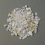 Natural Blue Agate Chip, Undrilled, 8-14×5-8 mm ± (per 100 g ±)