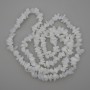 Moonstone chip beads, diameter 7-14×4-6 mm, length 76 cm on thread