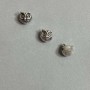 Bead Insert Owl Findings, pack of 3, 11x10mm+