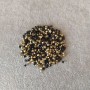 Jet-black rhinestones, diameter 3 mm (±), packaging approx. 4 g (±)