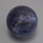 Sodalite natural stone souvenir ball, diameter 30mm+