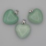 Heart Jade Pendant 20x20x25 mm+