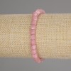 Tourmaline bracelet with faceted cubes, 5x5 mm, 18 cm length, stretch