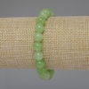 Chrysoprase Olivine Bracelet, Smooth Beads, 8mm Diameter ±, Length 18cm Stretch