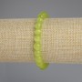 Cat's Eye Stone Bracelet with smooth beads, 8 mm diameter, 18 cm length, stretch