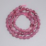 Tourmaline Beads, Faceted 6x5 mm, 38 cm on a thread