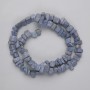 Crumb-sized Sponge Coral Beads, diameter 7-10 × 3.5 mm, length 40 cm on thread