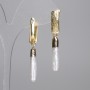 Baroque Pearl Earrings 25×5.5 mm, 50 mm length (assorted sizes)