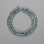 Jadeite Beads, Smooth Round 6mm +-, Length 38cm +-