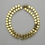 Hematite Beads, Faceted 5.5x5.5 mm, Gold Color, Length 39 cm+
