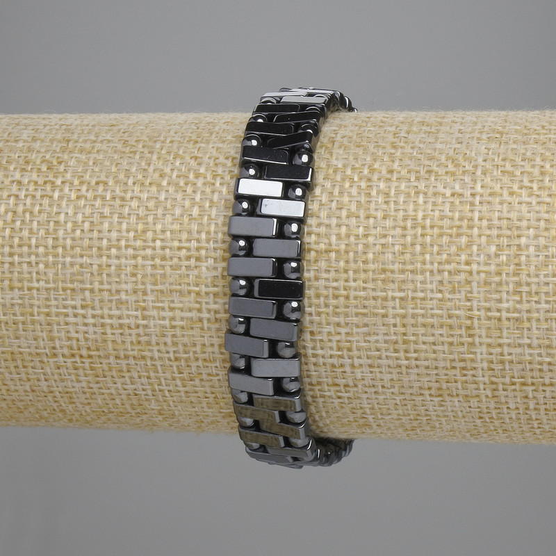 Hematite Bracelet Stretch 18 cm