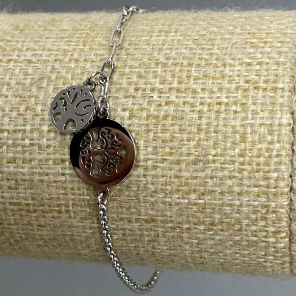 Xuping Rhodium Bracelet, length 18-22 cm, thickness 2-3 mm