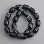 Agate barrel beads, diameter 17-17, 5x12, 5-13 mm ±, length 39 cm ±