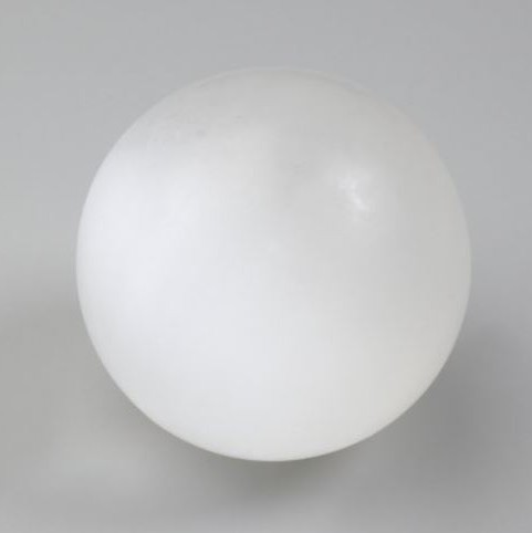 Souvenir sphere made of natural selenite, diameter 66 mm ±, weight from 405 g