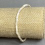 Mother-of-Pearl Cylinder Bracelet 5x3 mm ±, length 18 cm ±, stretch