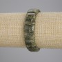 Bracelet with natural grossular garnet – link diameter 14×9.5 mm, 5 mm ±, length 18 cm ±, stretch bracelet