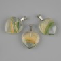 Heart Pendant (clear resin) 21×21×30 mm+