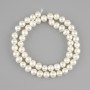 Natural freshwater pearl beads 6.5–7.5×6–7 mm, length 36 cm ±