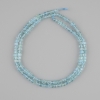 Faceted Topaz Beads, Cube-shaped, diameter about 2×2.5 mm, length about 39 cm+