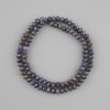 Sapphire Beads, Natural Gemstone, Faceted Rondelle, Diameter 5x4 mm, Length 39 cm