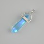Glass Pendant Multicolor Hexagonal Crystal Sphere 8x31x41 mm+
