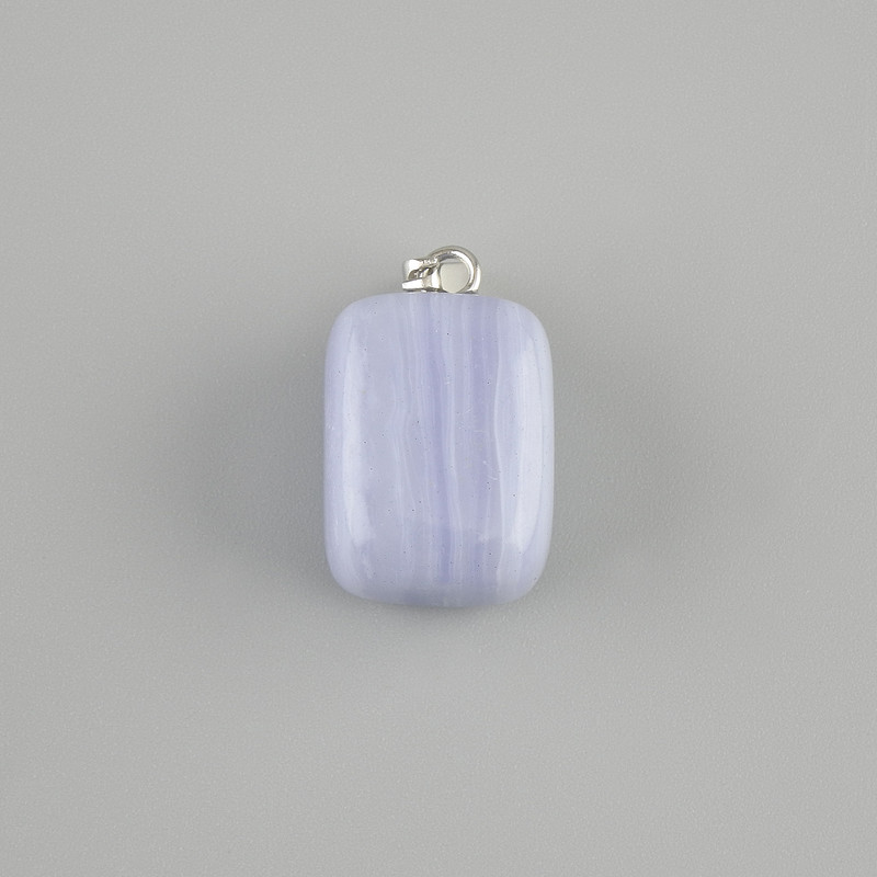 Totem Pendant in Agate Brick 14×11×11 mm, length 23 mm ±, assorted sizes