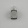 Totem Pendant Hematite Bar 14×11×11 mm ±, length 23 mm ±, assorted sizes