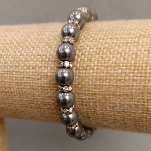Mallorca Pearl Bracelet, length 18 cm ± stretch