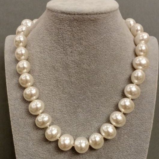 Mallorca Pearls Necklace, 47 cm long ± with clasp