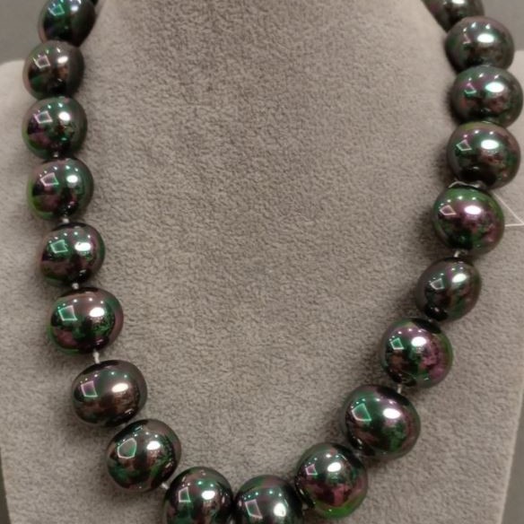 Majorca Pearls Necklace, 45 cm long ± with clasp