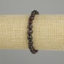 Garnet faceted bracelet, diameter 6-10×5 mm, 5-8 mm ±, length 18 cm ± stretch
